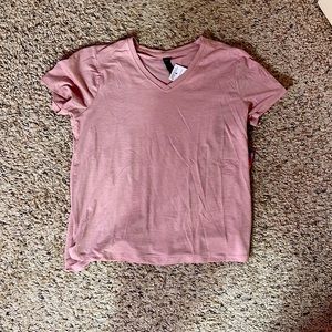 Light pink v neck